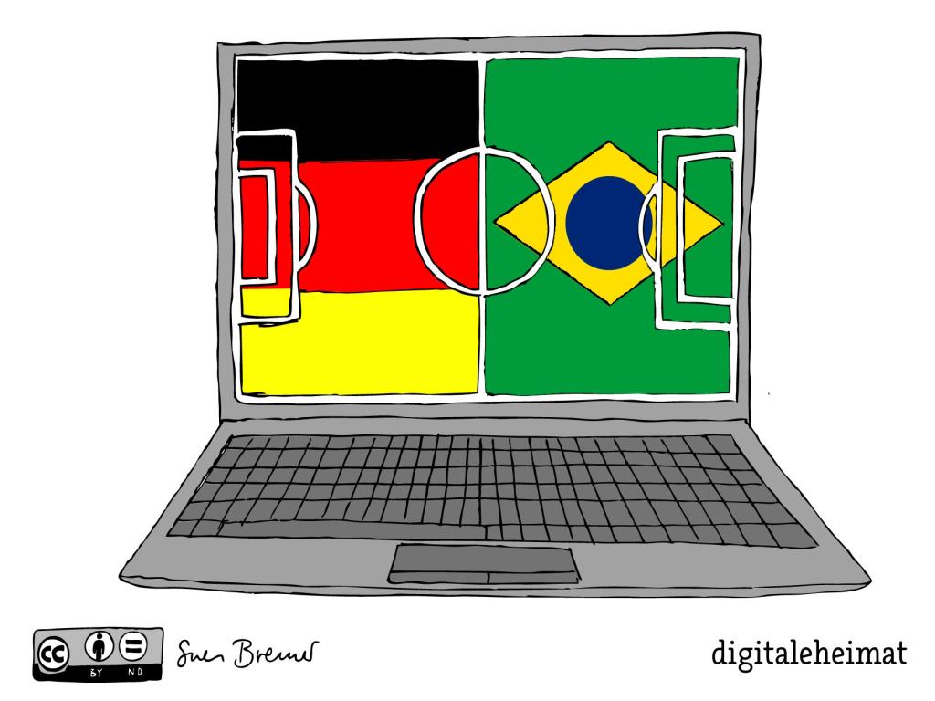 Deutschland Gegen Brasilien Wm